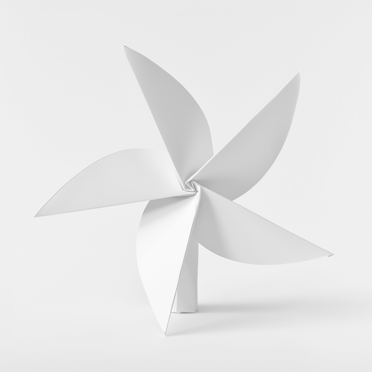 A paper windmill, from the More Air ident set